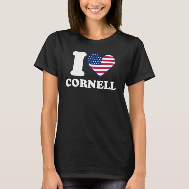 I love Cornell I heart Cornell T-Shirt (Front)
