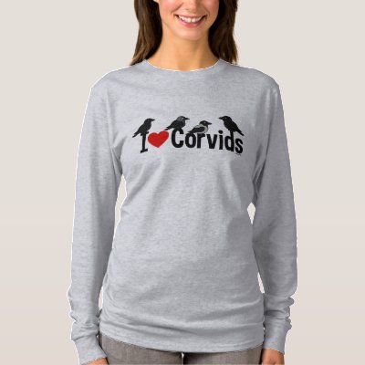 I Love Corvids T-Shirt
