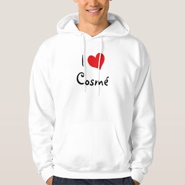 I Love Cosme Hoodie (Front)