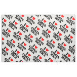 I LOVE COSTA RICA FABRIC