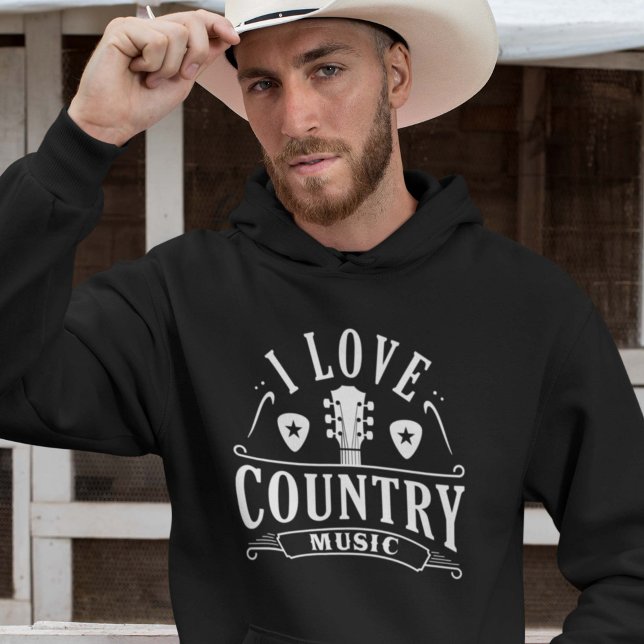 I Love Country Music Hoodie (Creator Uploaded)