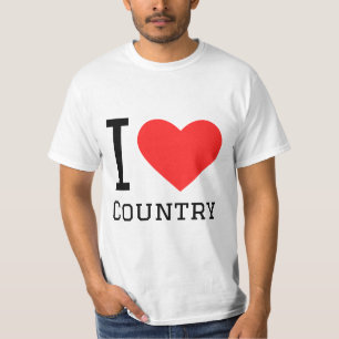 I love country T-Shirt