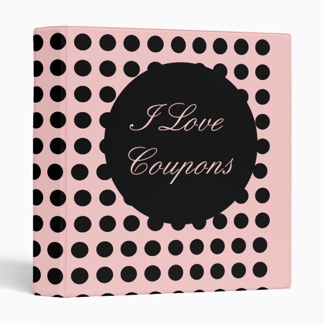 I Love Coupons Binder (Front/Spine)