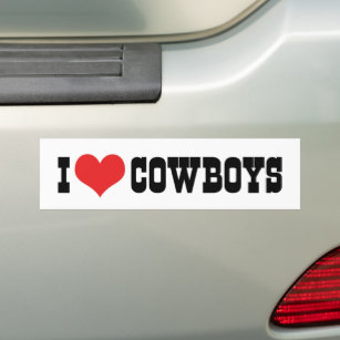 I Love Cowboys - I Love Cowboys - Sticker