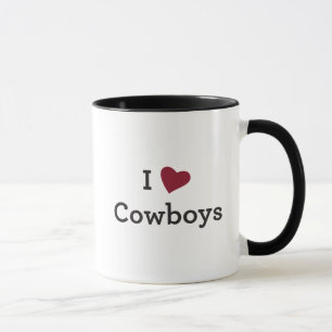 I Love Cowboys Mug