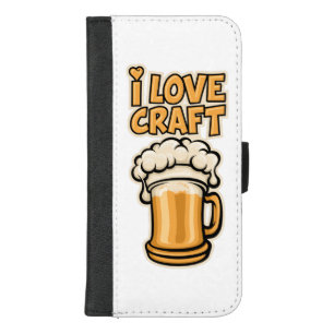 I Love Craft Beer iPhone 8/7 Plus Wallet Case