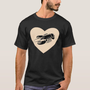 I LOVE CRAWFISH Cajun Crawfish T-Shirt