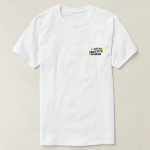 I Love Creative Women (melting smiley) T-Shirt