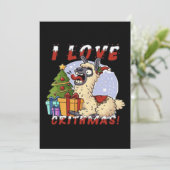 I LOVE CRITHMAS Llama (Standing Front)