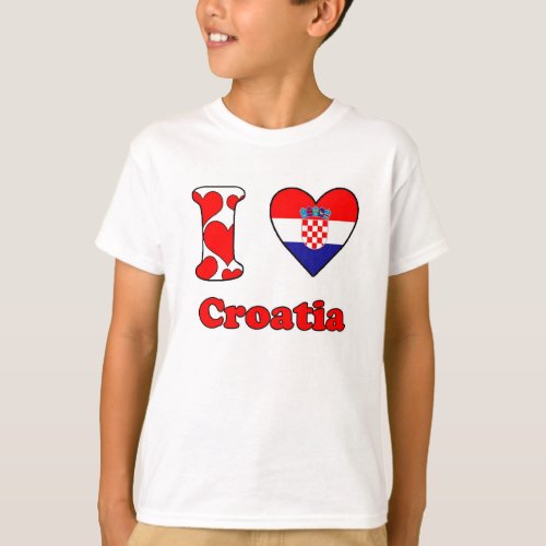 I love Croatia T_Shirt