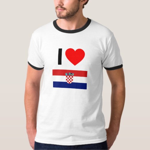 i love croatia T_Shirt