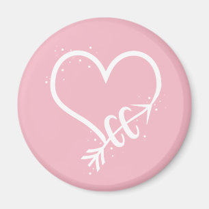 I Love Cross Country Running Magnet Gift