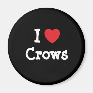I love Crows heart custom personalized Magnet