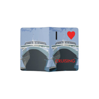 I Love Cruising Passport Holder