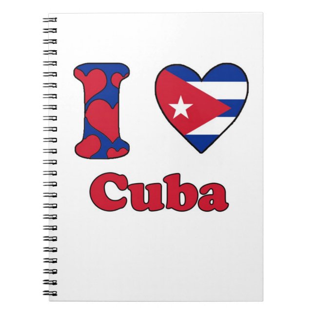 I love Cuba Notebook (Front)