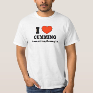 I Love Cumming, Cumming, Georgia T-Shirt
