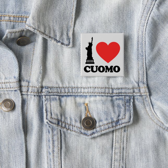 I Love Cuomo | Statue of Liberty Button (In Situ)