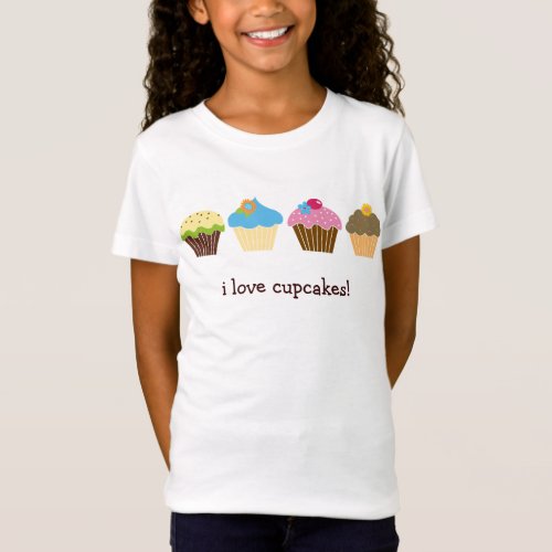 I Love Cupcakes Shirt