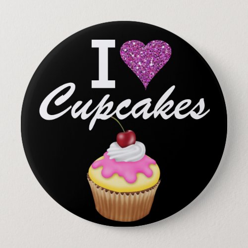 I Love Cupcakes _ SRF Button