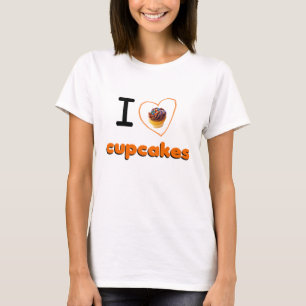 I Love Cupcakes T-Shirt