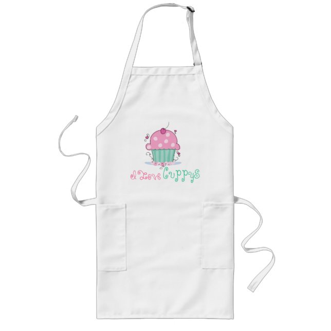 I Love Cuppys Apron (Front)