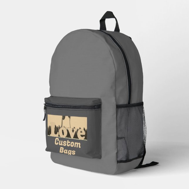 I Love Custom Bags Made Just for You (Back Corner Right)