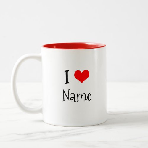I love custom name Two_Tone coffee mug