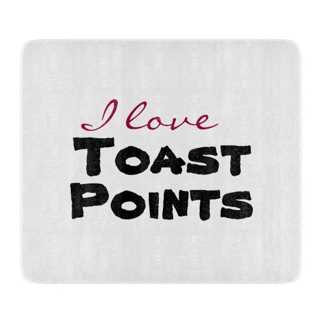 I love [customize] cutting board (Front)