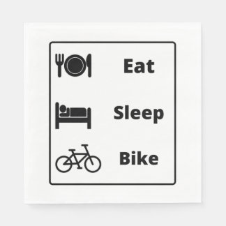 I love cycling napkins