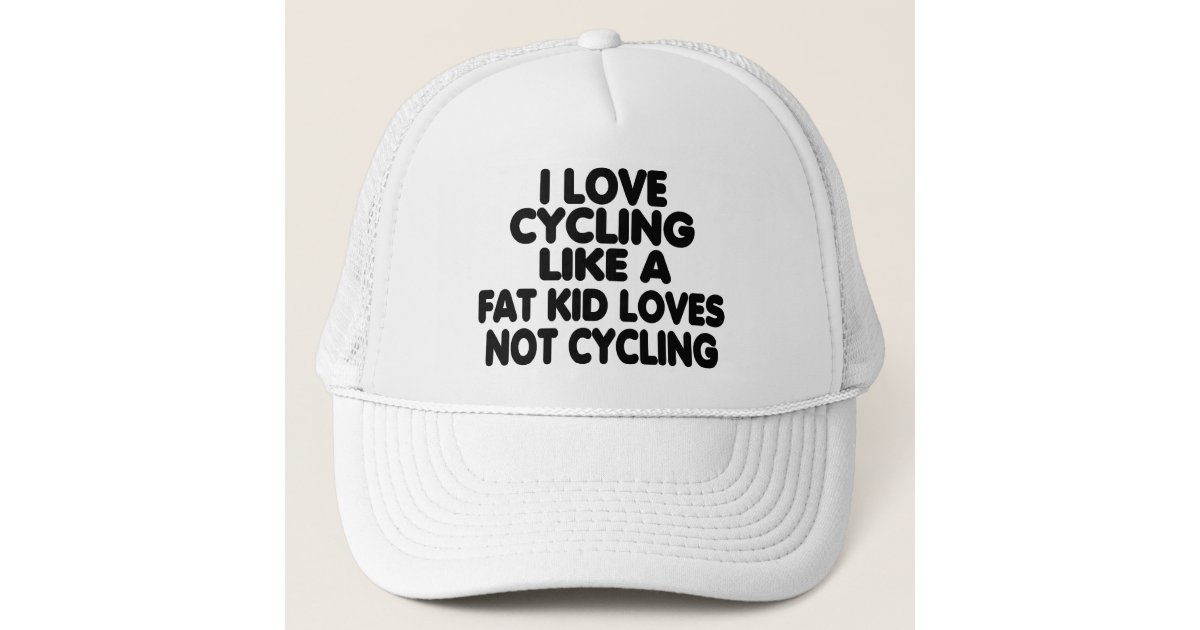 bicycle trucker hat