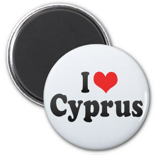 I Love Cyprus Magnet