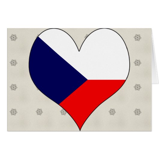 I Love Czech Cards (Front Horizontal)