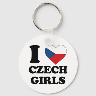 I love Czech girls Keychain