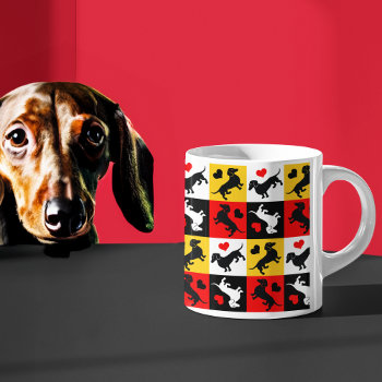 I Love Dachshunds Coffee Mug by AntiqueImages at Zazzle