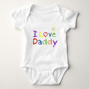 I Love My Daddy Baby Girl Clothes 2024