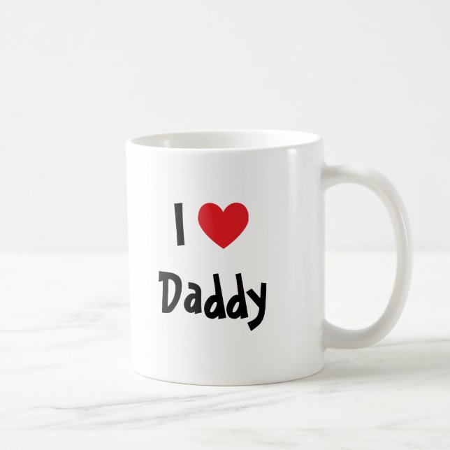 I Love Daddy Coffee Mug (Right)