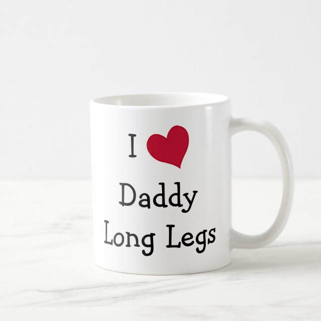 I Love Daddy Long Legs Coffee Mug (Right)