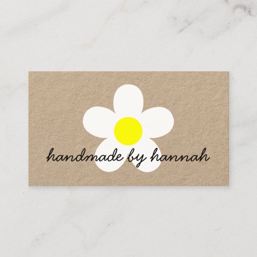 I love Daisy Handmade By Name With Social Media Business Card