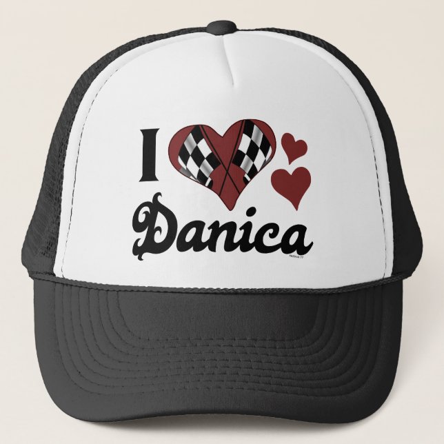 I Love Danica Hat (Front)