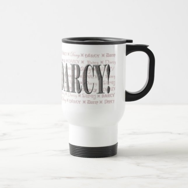 I LOVE DARCY!  Travel Mug (Right)