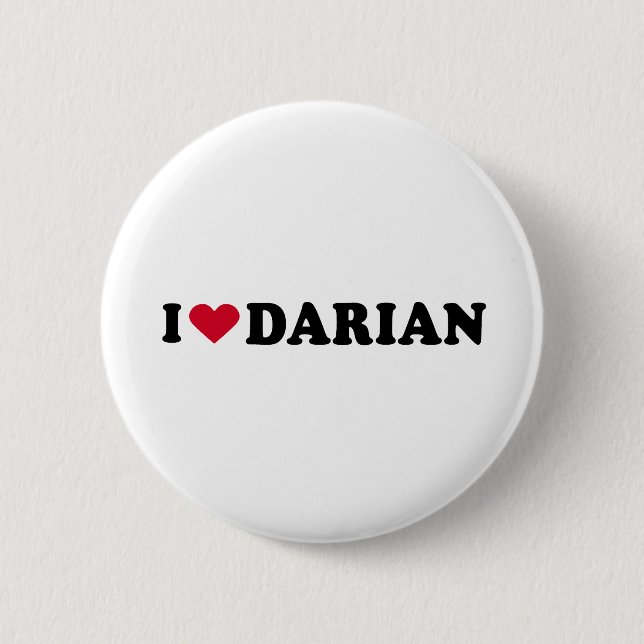 I LOVE DARIAN BUTTON (Front)