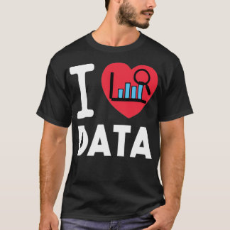 I Love Data Classic TShirt