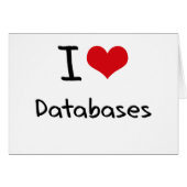 I Love Databases (Front Horizontal)