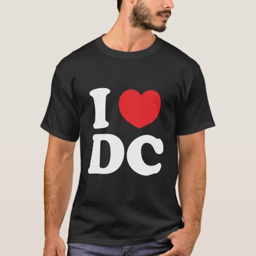 I Love Dc T_Shirt