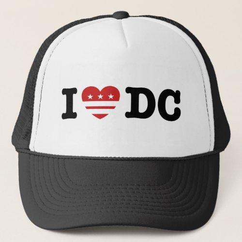 I Love DC Trucker Hat