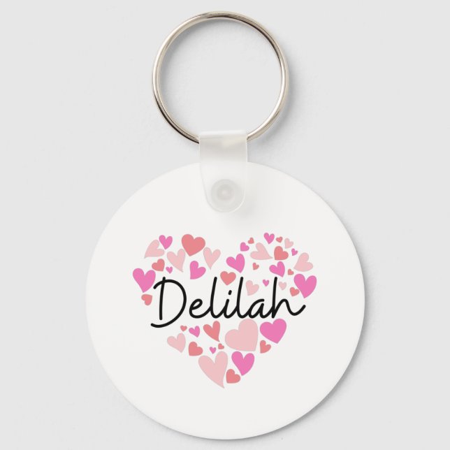 I love Delilah Keychain (Front)