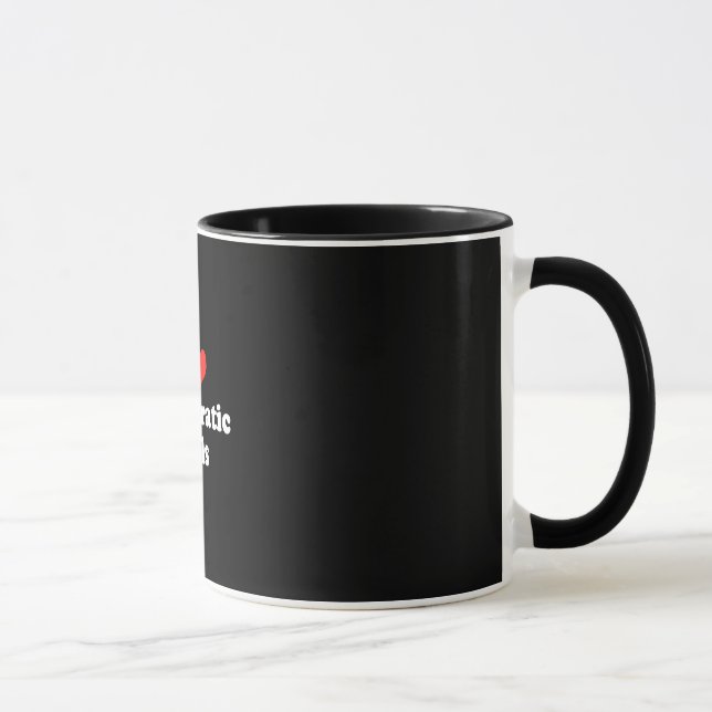 I LOVE DEMOCRATIC GIRLS.png Mug (Right)