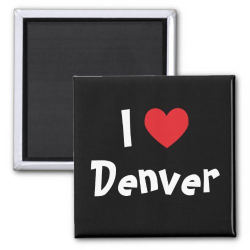 I Love Denver Magnet