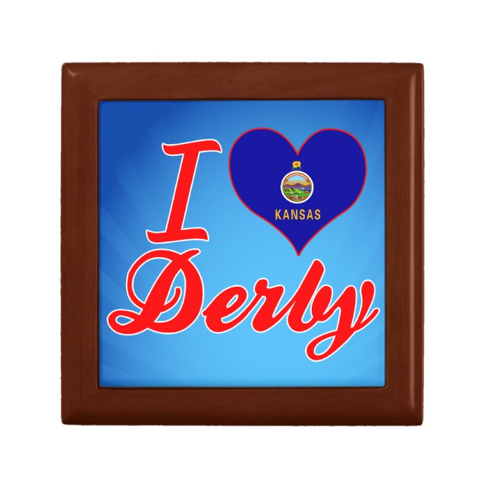 I Love Derby, Kansas Gift Boxes