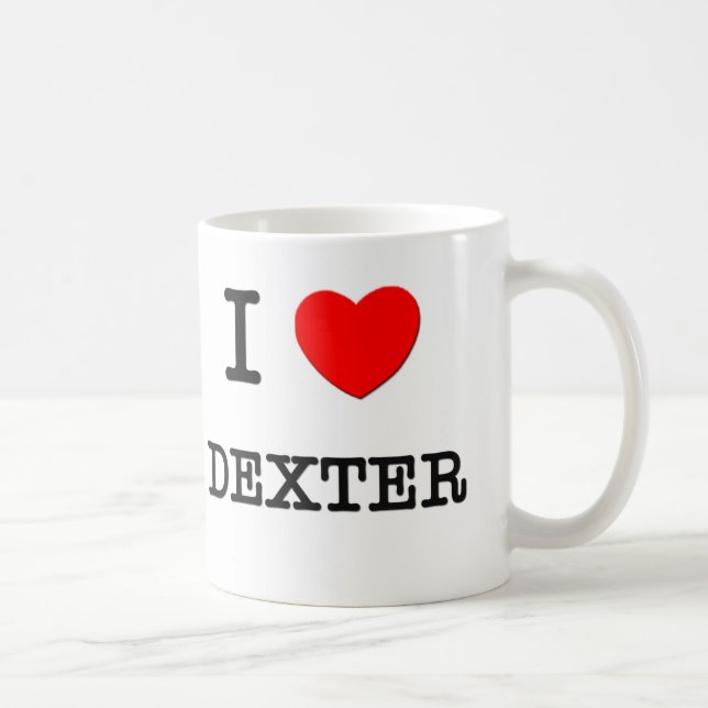 I Love Dexter Coffee Mug (Right)